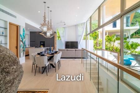 Brand-New Luxury Sea View 4-Bed Villa for Sale in Lamai