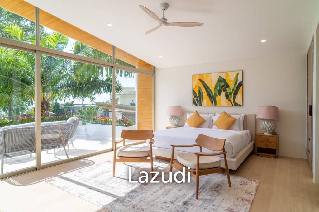 Brand-New Luxury Sea View 4-Bed Villa for Sale in Lamai