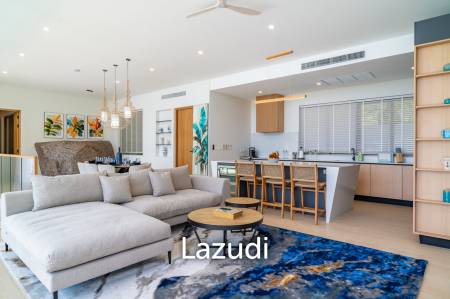 Brand-New Luxury Sea View 4-Bed Villa for Sale in Lamai