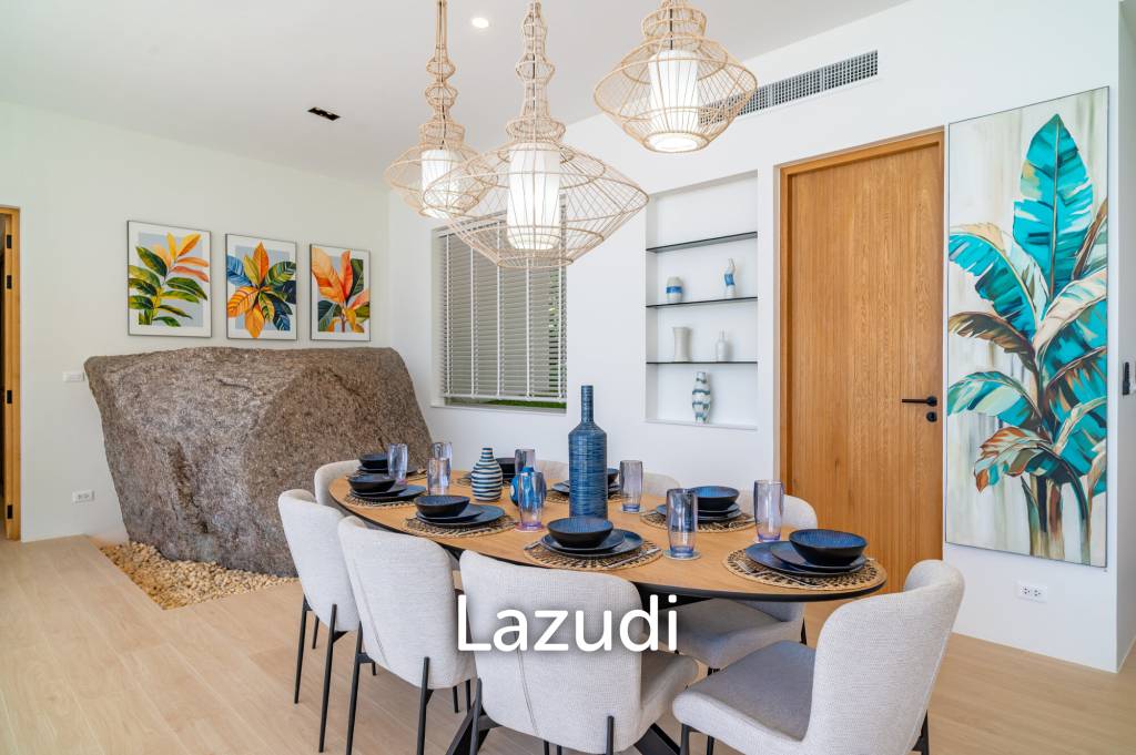 Brand-New Luxury Sea View 4-Bed Villa for Sale in Lamai