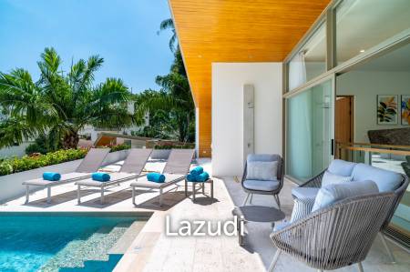 Brand-New Luxury Sea View 4-Bed Villa for Sale in Lamai