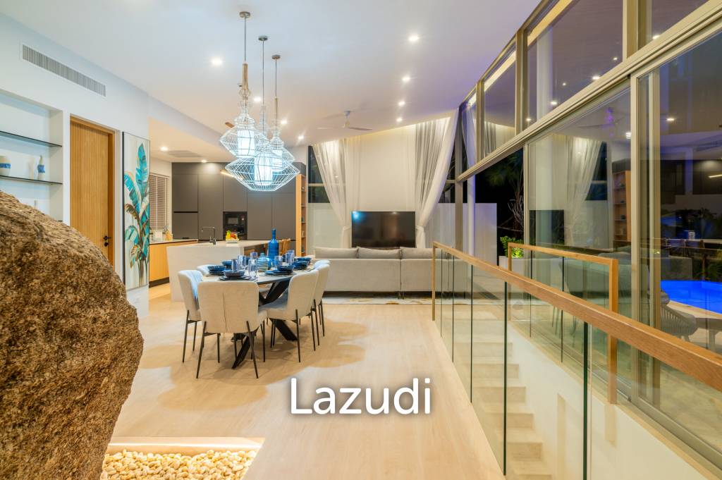 Brand-New Luxury Sea View 4-Bed Villa for Sale in Lamai