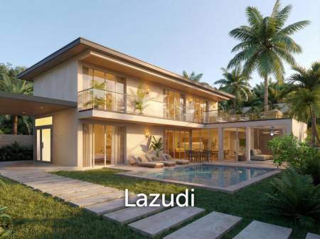 Modern 4-Bedroom in Hear of Lamai, Few minutes to International School and The Beach