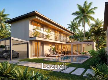 Modern 4-Bedroom in Hear of Lamai, Few minutes to International School and The Beach
