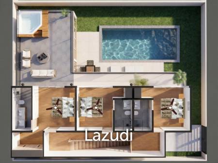 Modern 4-Bedroom in Hear of Lamai, Few minutes to International School and The Beach