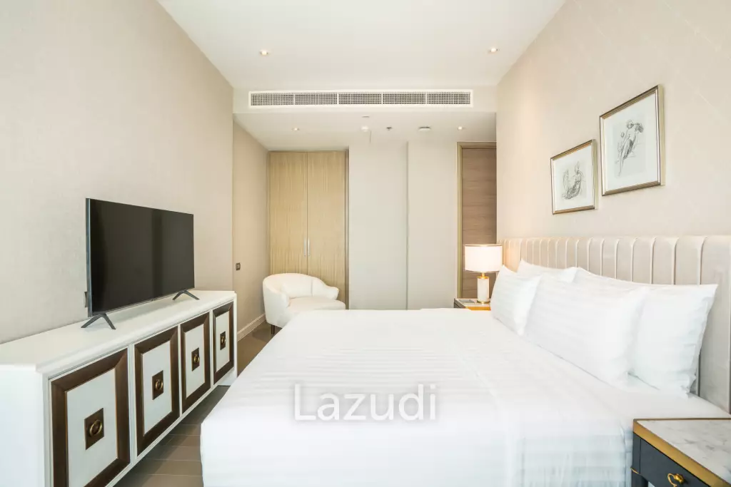 90 sqm 2 Bedroom Serviced Apartment on 37th Floor Magnolias Ratchadamri Boulevard Lumpini Bangkok