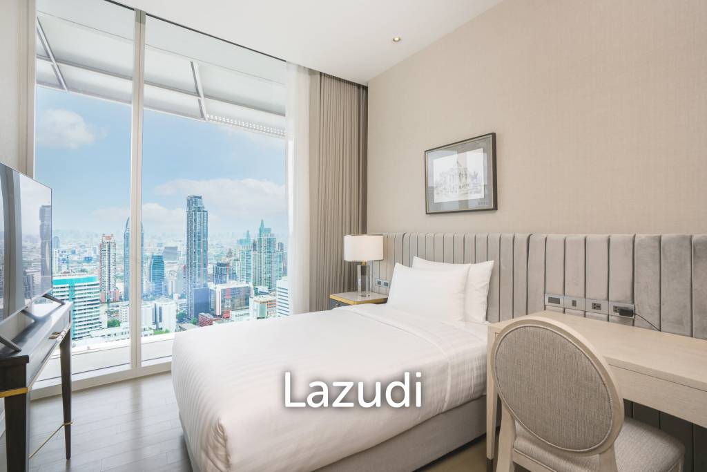 90 sqm 2 Bedroom Serviced Apartment on 37th Floor Magnolias Ratchadamri Boulevard Lumpini Bangkok