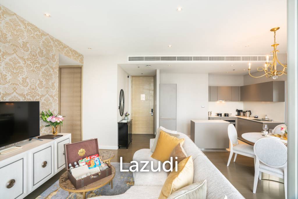 90 sqm 2 Bedroom Serviced Apartment on 37th Floor Magnolias Ratchadamri Boulevard Lumpini Bangkok