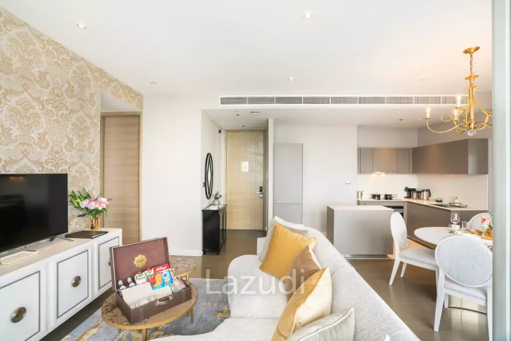 90 sqm 2 Bedroom Serviced Apartment on 37th Floor Magnolias Ratchadamri Boulevard Lumpini Bangkok