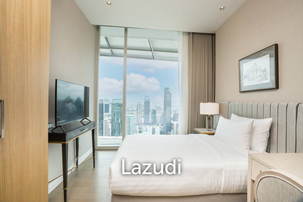 90 sqm 2 Bedroom Serviced Apartment on 37th Floor Magnolias Ratchadamri Boulevard Lumpini Bangkok