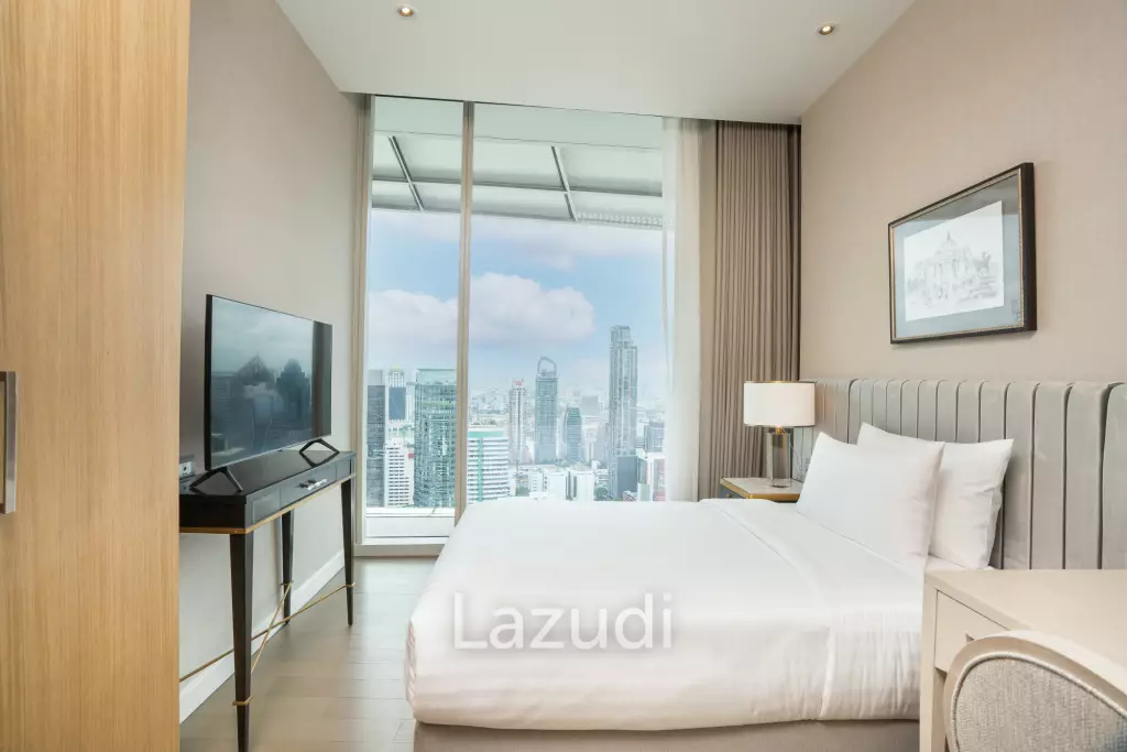 90 sqm 2 Bedroom Serviced Apartment on 37th Floor Magnolias Ratchadamri Boulevard Lumpini Bangkok
