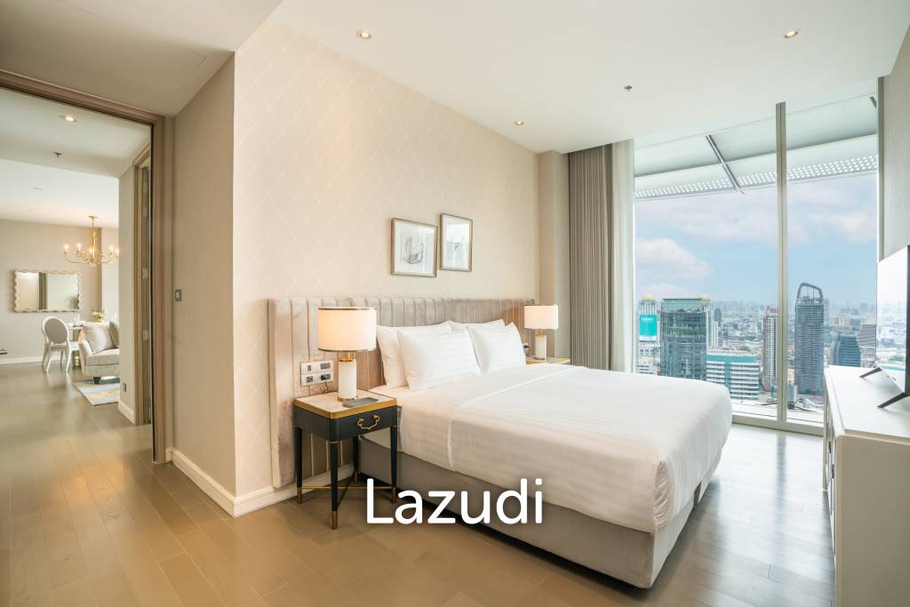 90 sqm 2 Bedroom Serviced Apartment on 37th Floor Magnolias Ratchadamri Boulevard Lumpini Bangkok