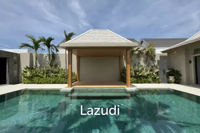 Luxury 3-Bedroom Bali-Style Villa in Bang Rak – Only 3 Minutes Walk to the Beach