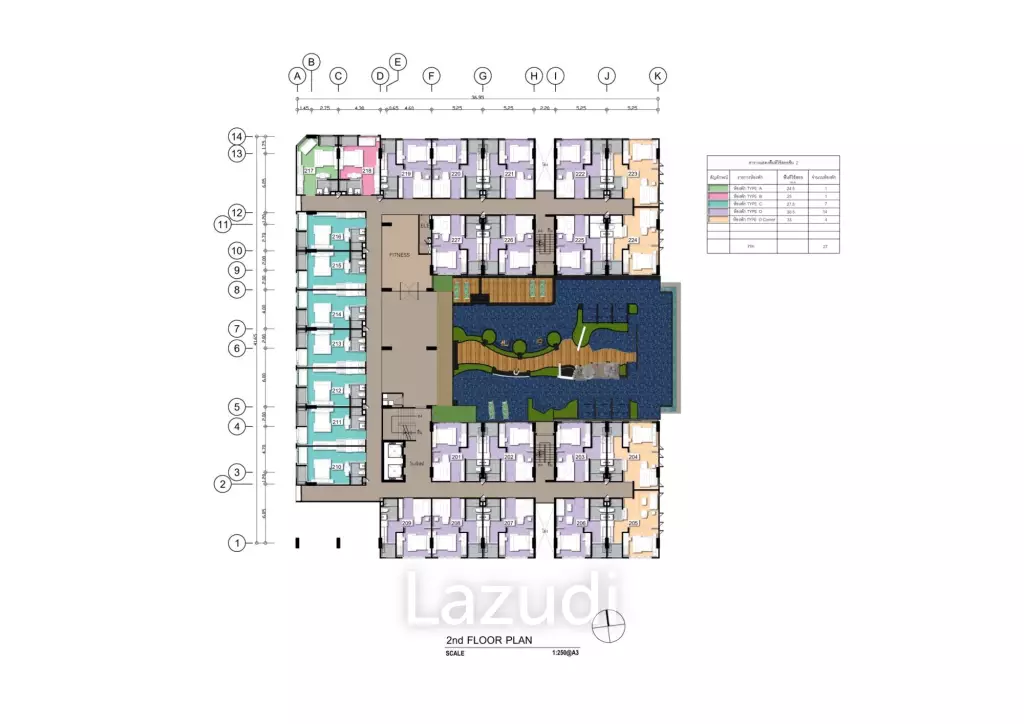 31 sqm modern condo at Maysa condo pool view