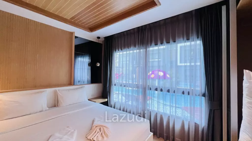 30.5 sqm modern condo with pool view in Hua Hin