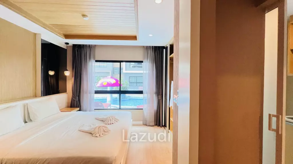 30.5 sqm modern condo with pool view in Hua Hin