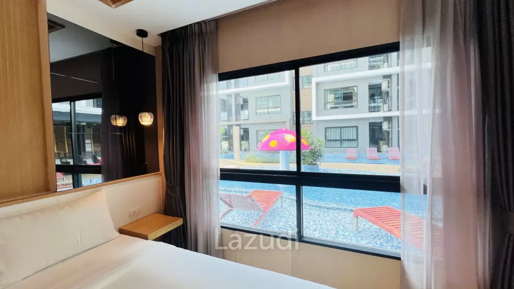 30.5 sqm modern condo with pool view in Hua Hin