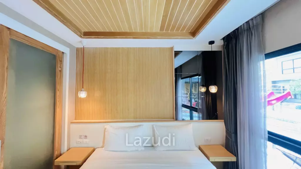 30.5 sqm modern condo with pool view in Hua Hin
