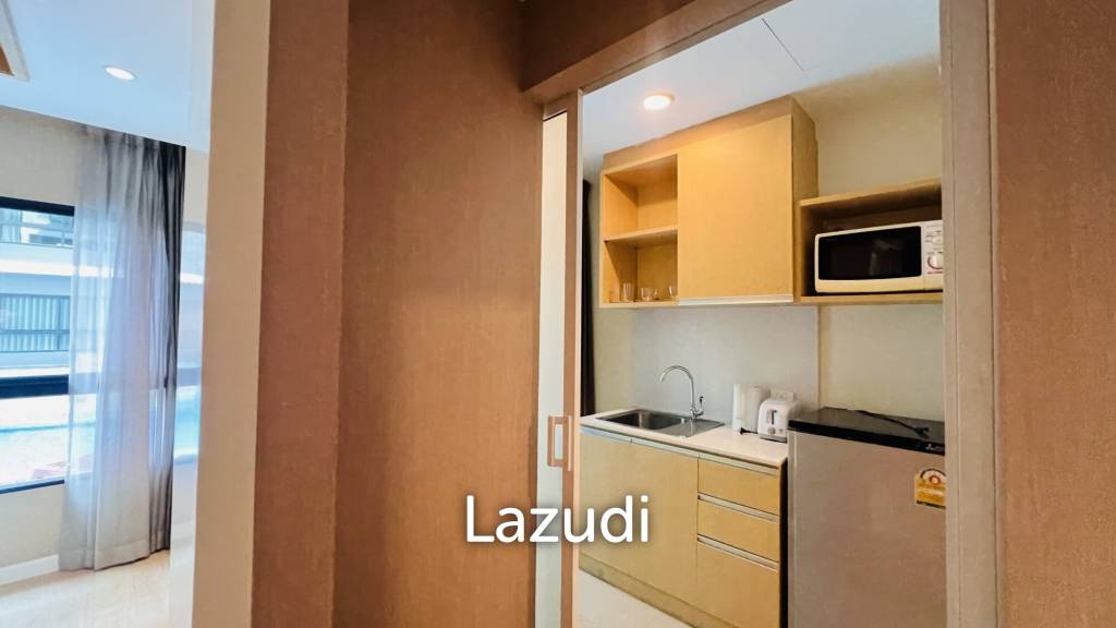 30.5 sqm modern condo with pool view in Hua Hin