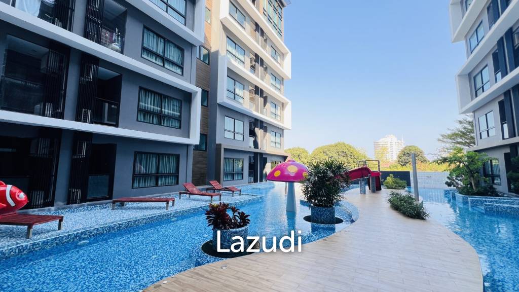 30.5 sqm modern condo with pool view in Hua Hin