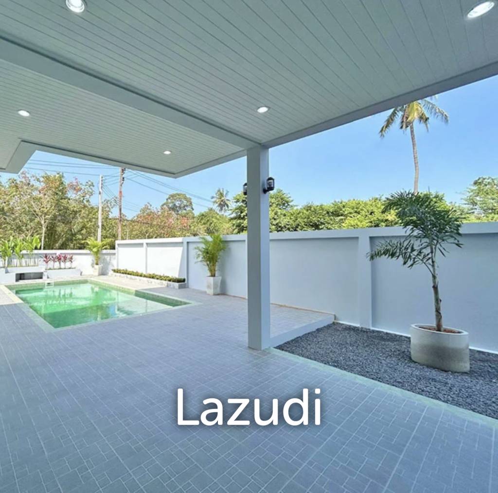 Modern 3-Bedroom Pool Villa Near the Beach – Ban Tai, Koh Samui