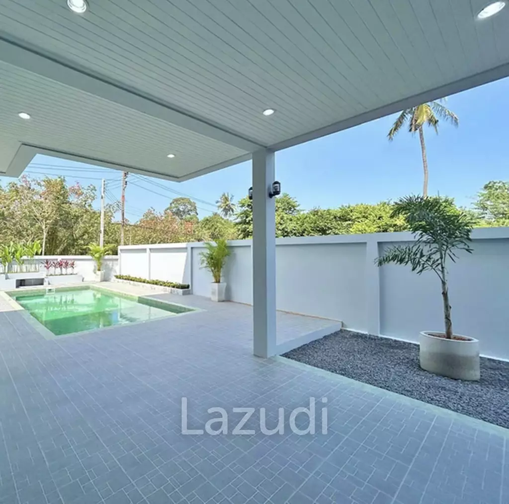 Modern 3-Bedroom Pool Villa Near the Beach – Ban Tai, Koh Samui