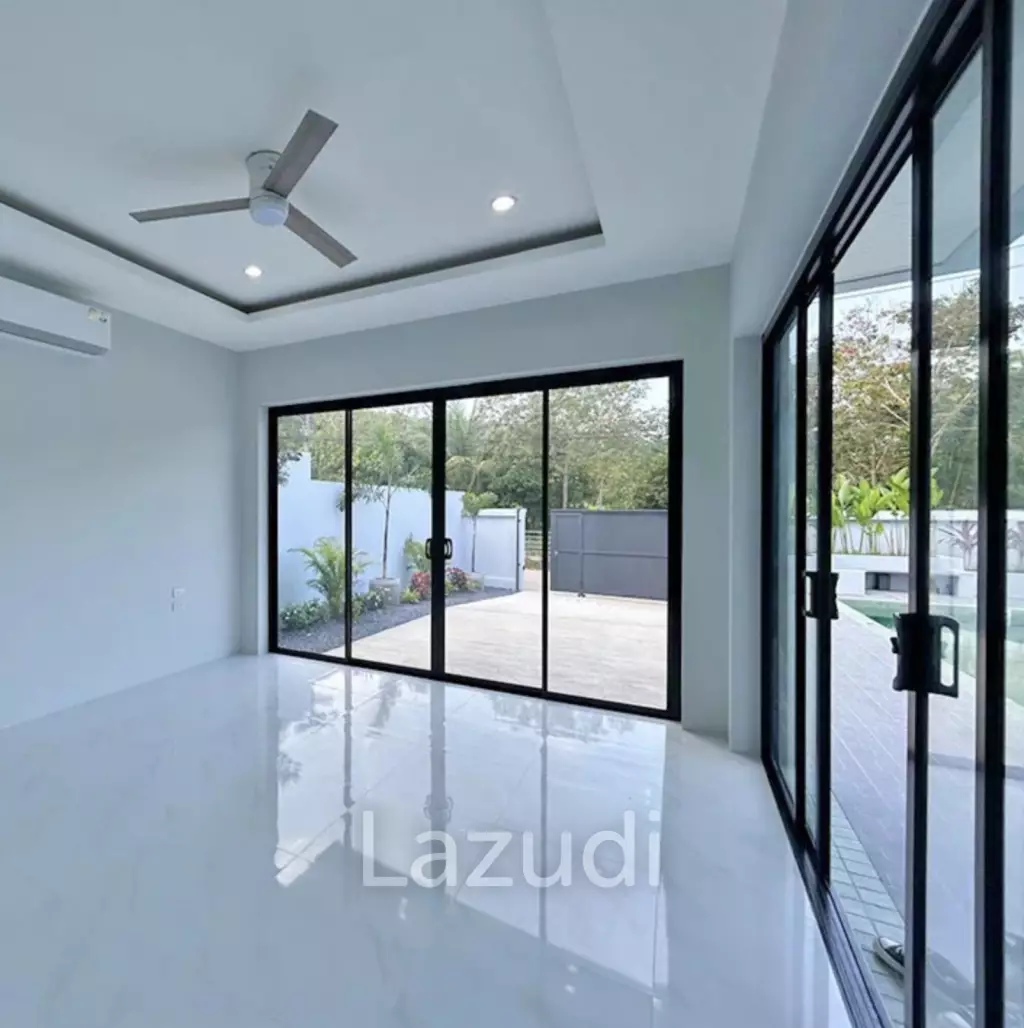 Modern 3-Bedroom Pool Villa Near the Beach – Ban Tai, Koh Samui