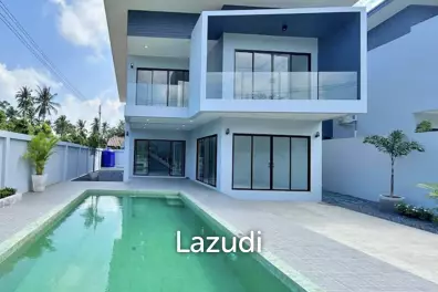 Modern 3-Bedroom Pool Villa Near the Beach – Ban Tai, Koh Samui