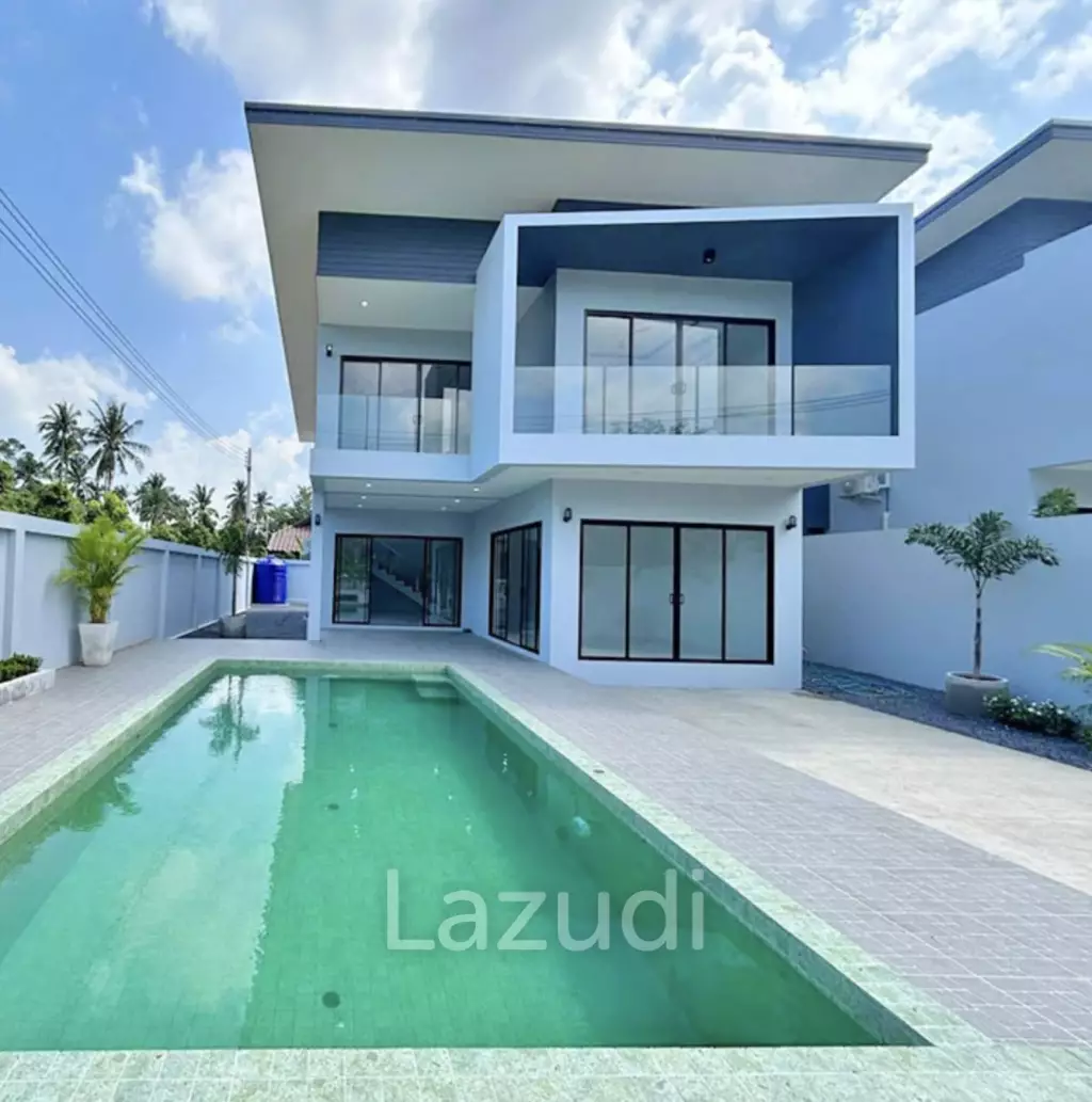 Modern 3-Bedroom Pool Villa Near the Beach – Ban Tai, Koh Samui