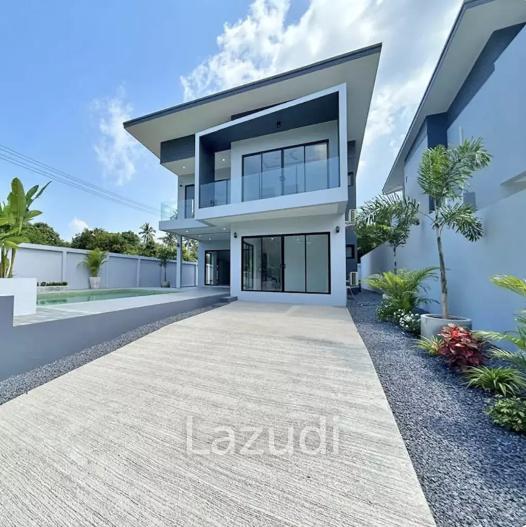 Modern 3-Bedroom Pool Villa Near the Beach – Ban Tai, Koh Samui