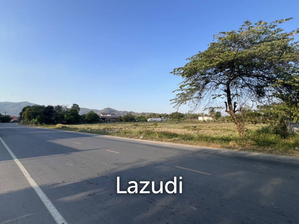 ขายที่ดินแปลงใหญ่ 11 ไร่ติดถนนเส้นโป่งพระบาท ต.บ้านดู่