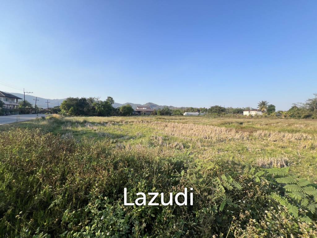 ขายที่ดินแปลงใหญ่ 11 ไร่ติดถนนเส้นโป่งพระบาท ต.บ้านดู่