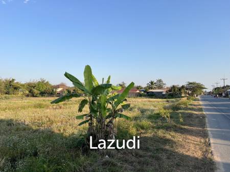 ขายที่ดินแปลงใหญ่ 11 ไร่ติดถนนเส้นโป่งพระบาท ต.บ้านดู่