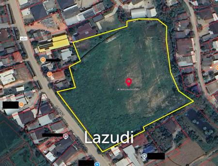 ขายที่ดินแปลงใหญ่ 11 ไร่ติดถนนเส้นโป่งพระบาท ต.บ้านดู่