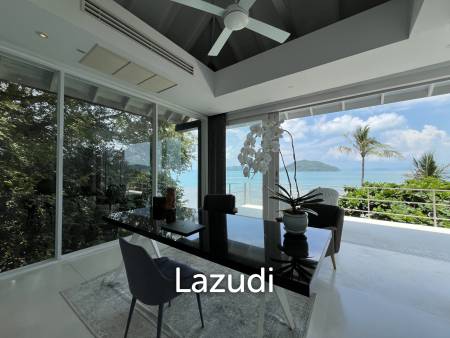 Incredible 6-Bed Waterfront Villa with 96m of Ocean-Frontage