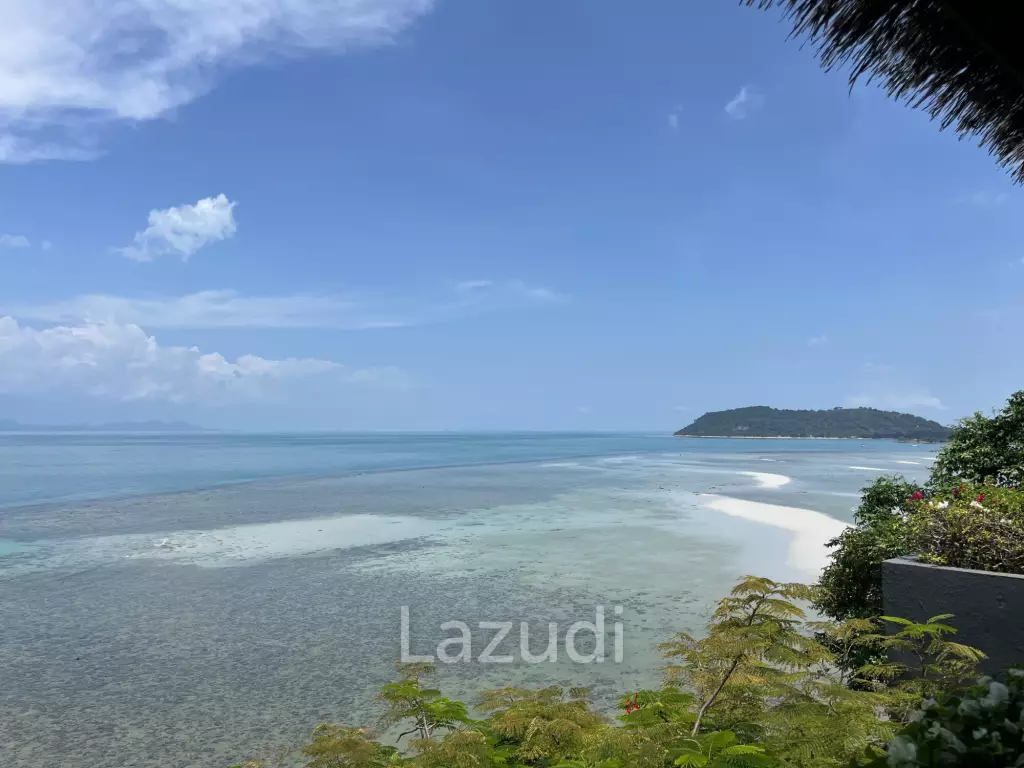 Incredible 6-Bed Waterfront Villa with 96m of Ocean-Frontage