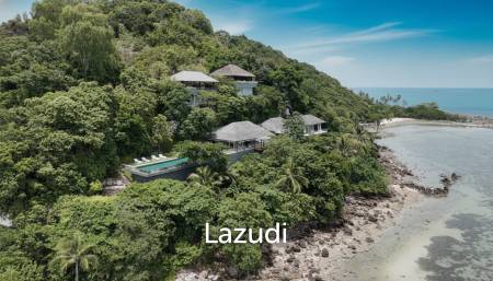 Incredible 6-Bed Waterfront Villa with 96m of Ocean-Frontage