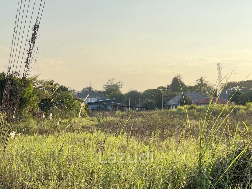 ขายที่ดิน 7 ไร่ ติดถนนบายพาส ใกล้สนามบินเชียงราย