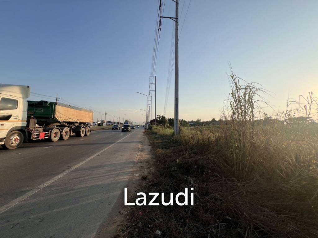 ขายที่ดิน 7 ไร่ ติดถนนบายพาส ใกล้สนามบินเชียงราย