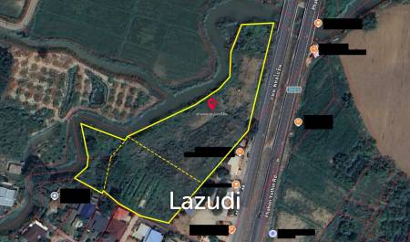 ขายที่ดิน 7 ไร่ ติดถนนบายพาส ใกล้สนามบินเชียงราย