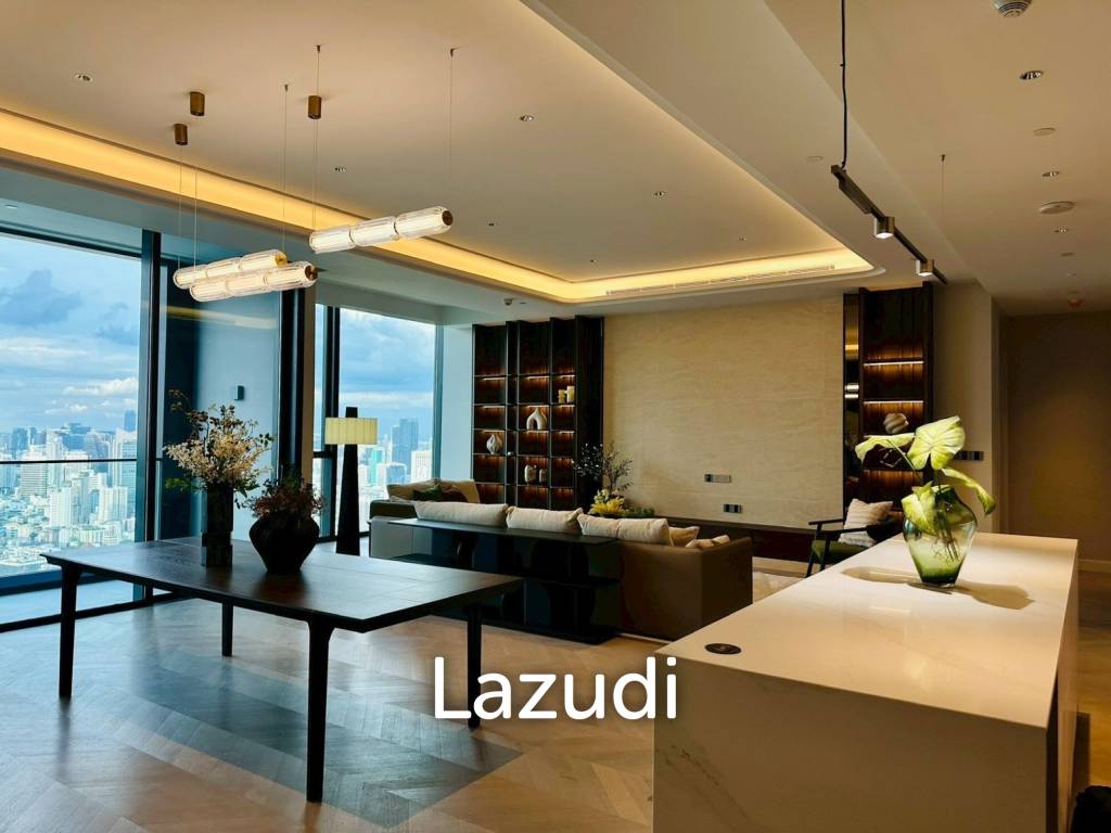Luxury 3-Bedroom Condo with Stunning City Views for Sale in the Heart of Bangkok