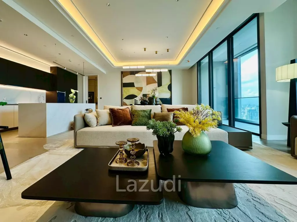 Luxury 3-Bedroom Condo with Stunning City Views for Sale in the Heart of Bangkok