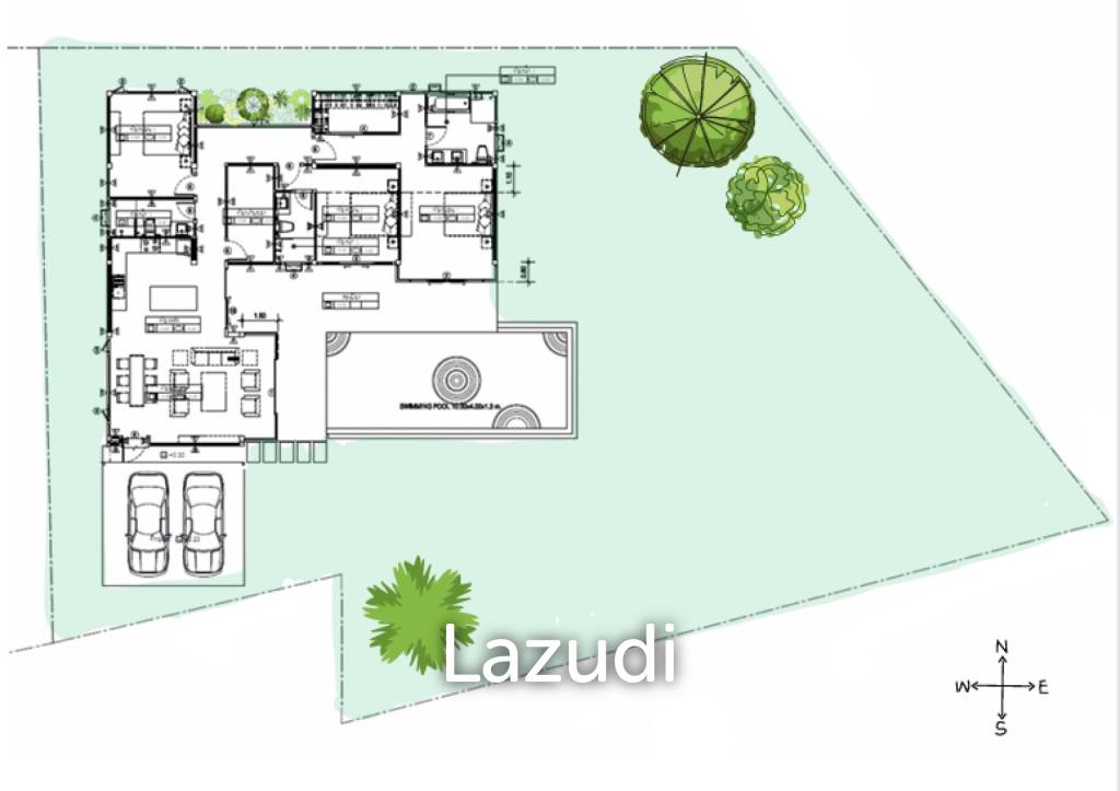 217 sqm pool villa in Nong Kae Hua Hin – WE by Sirin new 3 bed single-storey home