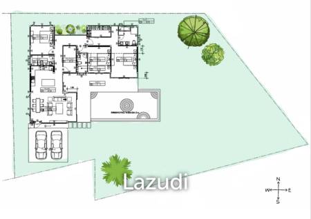 217 sqm pool villa in Nong Kae Hua Hin – WE by Sirin new 3 bed single-storey home