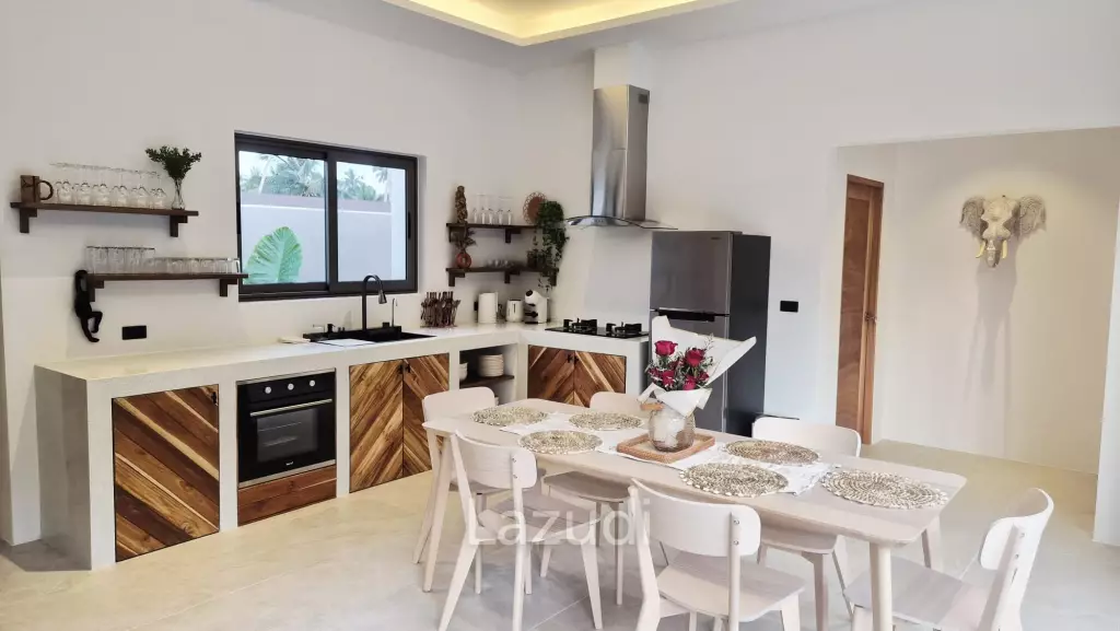 Contemporary 3-Bedroom Pool Villa – Next to Santiburi Golf