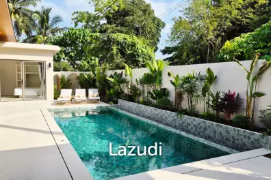 Contemporary 3-Bedroom Pool Villa – Next to Santiburi Golf