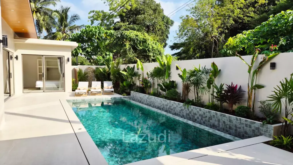 Contemporary 3-Bedroom Pool Villa – Next to Santiburi Golf