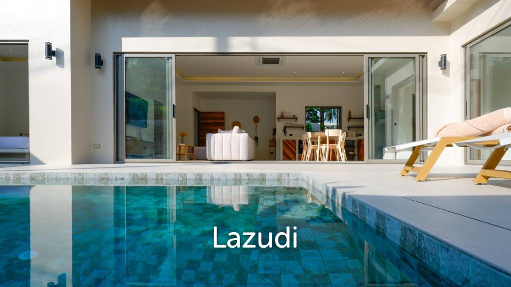 Contemporary 3-Bedroom Pool Villa – Next to Santiburi Golf