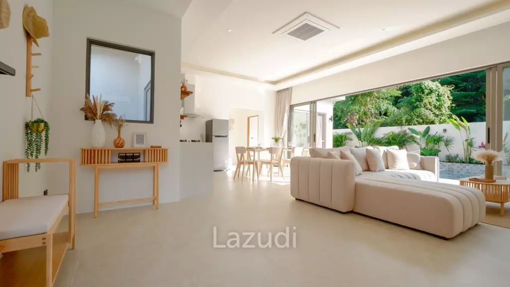 Contemporary 3-Bedroom Pool Villa – Next to Santiburi Golf
