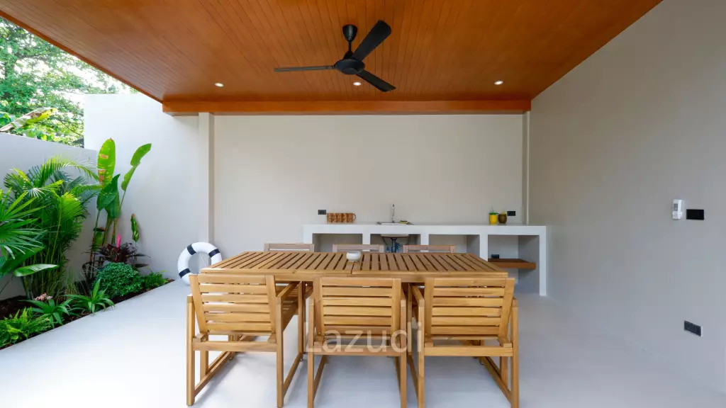 Contemporary 3-Bedroom Pool Villa – Next to Santiburi Golf